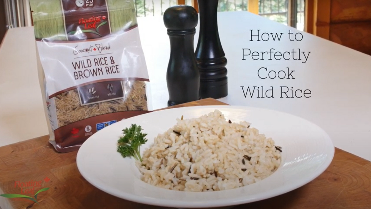 How to Perfectly Cook Wild Rice Floating Leaf Fine Foods