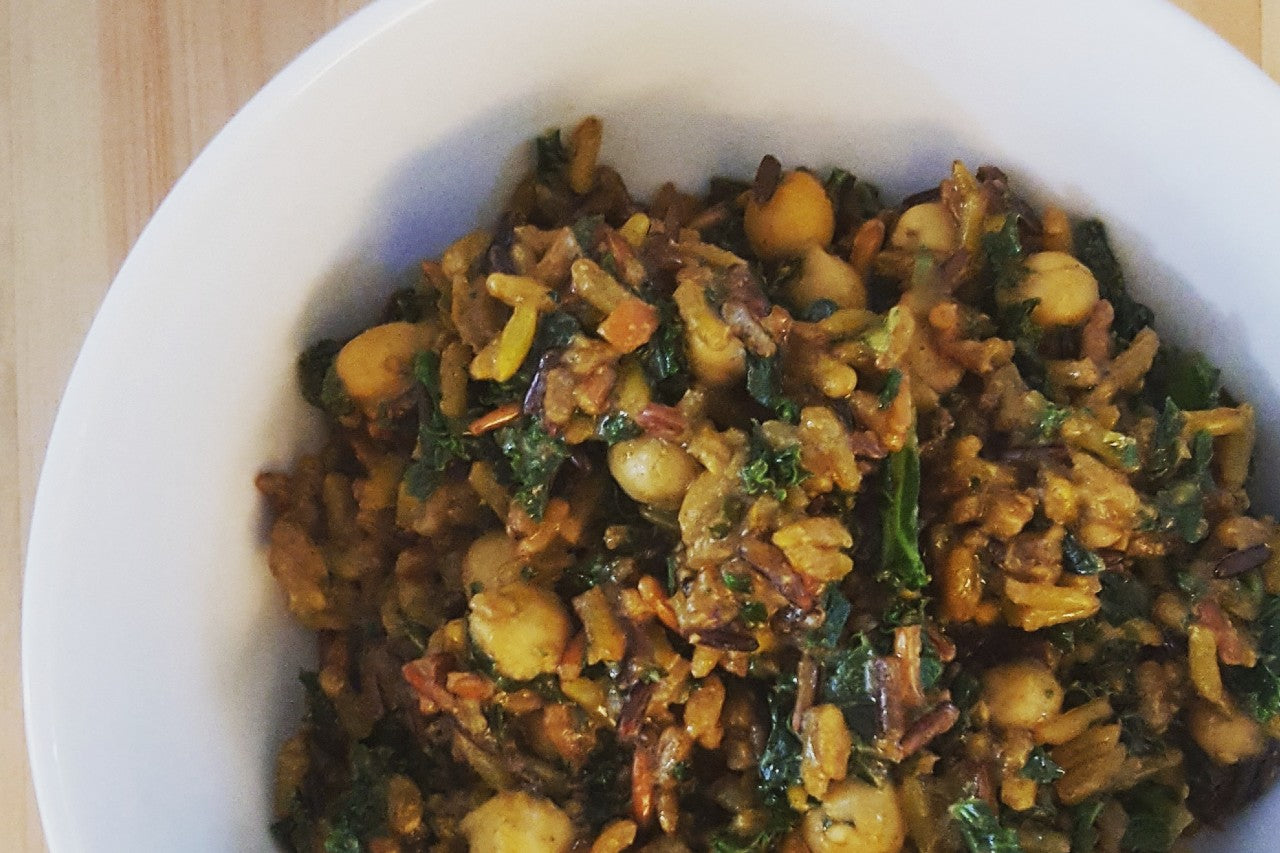 B CHEEZY KALE WILD RICE