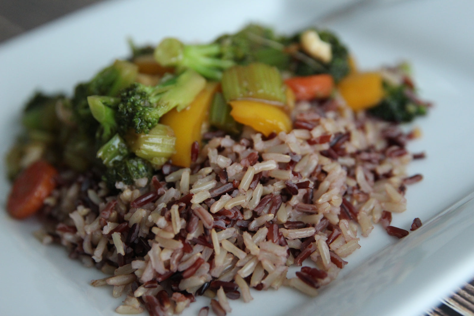 Easy Stirfry with Jasmine Thai Trio Rice Blend