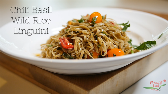 Chili Basil Wild Rice Linguine