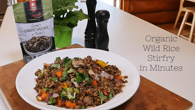 Organic Wild Rice Stirfry In Minutes