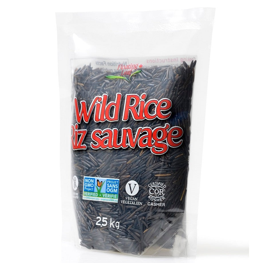 Pure Natural Wild Rice – Floating Leaf Fine Foods