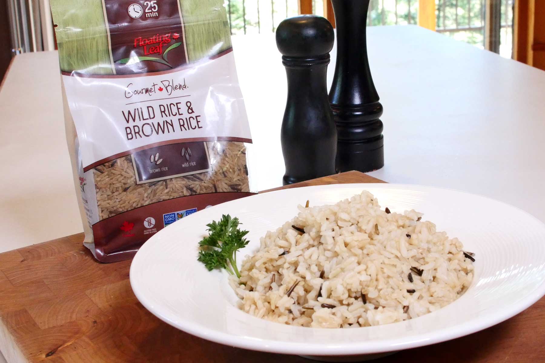 Wild Rice Brown Rice Blend Wild Rice & Brown Rice Blend – Floating Leaf Fine Foods
