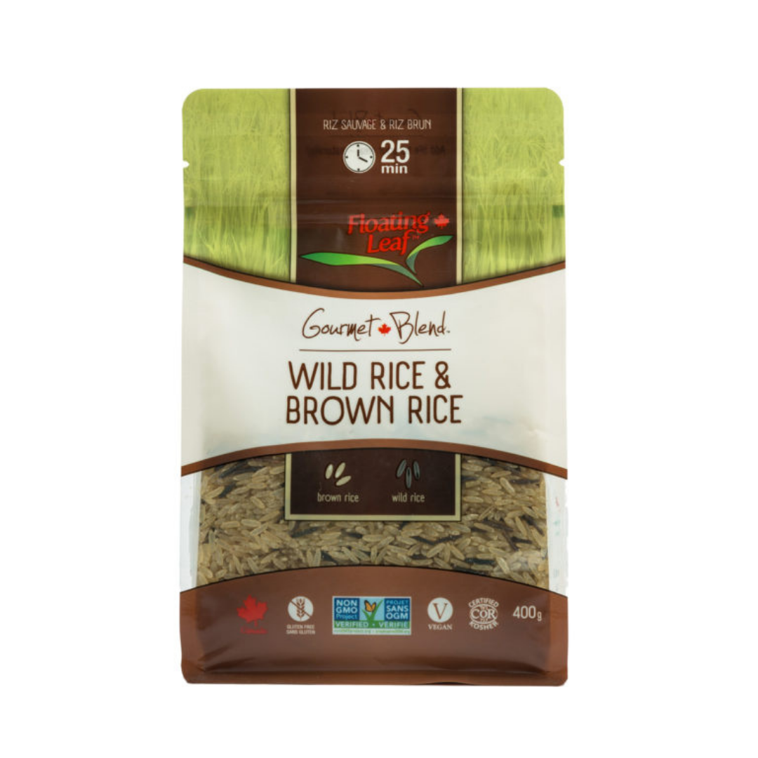 Wild Rice Brown Rice Blend Wild Rice & Brown Rice Blend – Floating Leaf Fine Foods